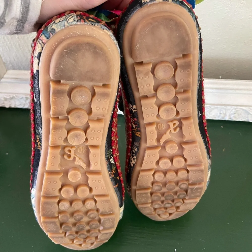 Festive colorful Boho Flats - Picture 7 of 9